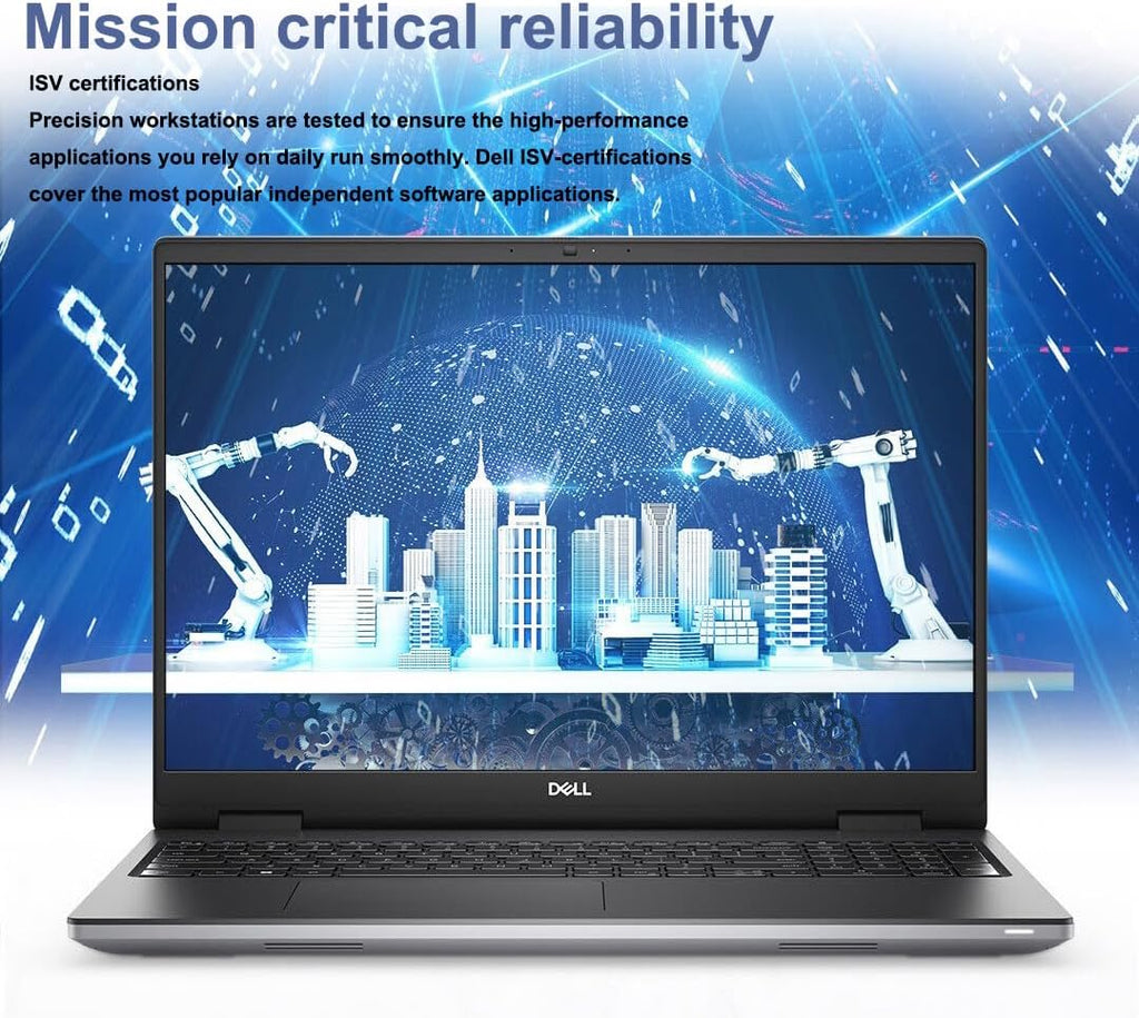 Grey 16" FHD+ Intel 16-Core i9-12950HX 64GB DDR5 1TB SSD Mobile Workstation Laptop H1651
