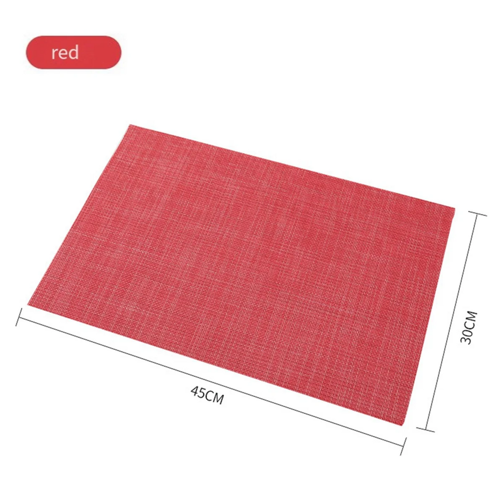 Washable Heat Non Placemats Set of 6 W40139