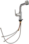Single-Lever Pull Out Kitchen Faucet, Stainless Steel K5207