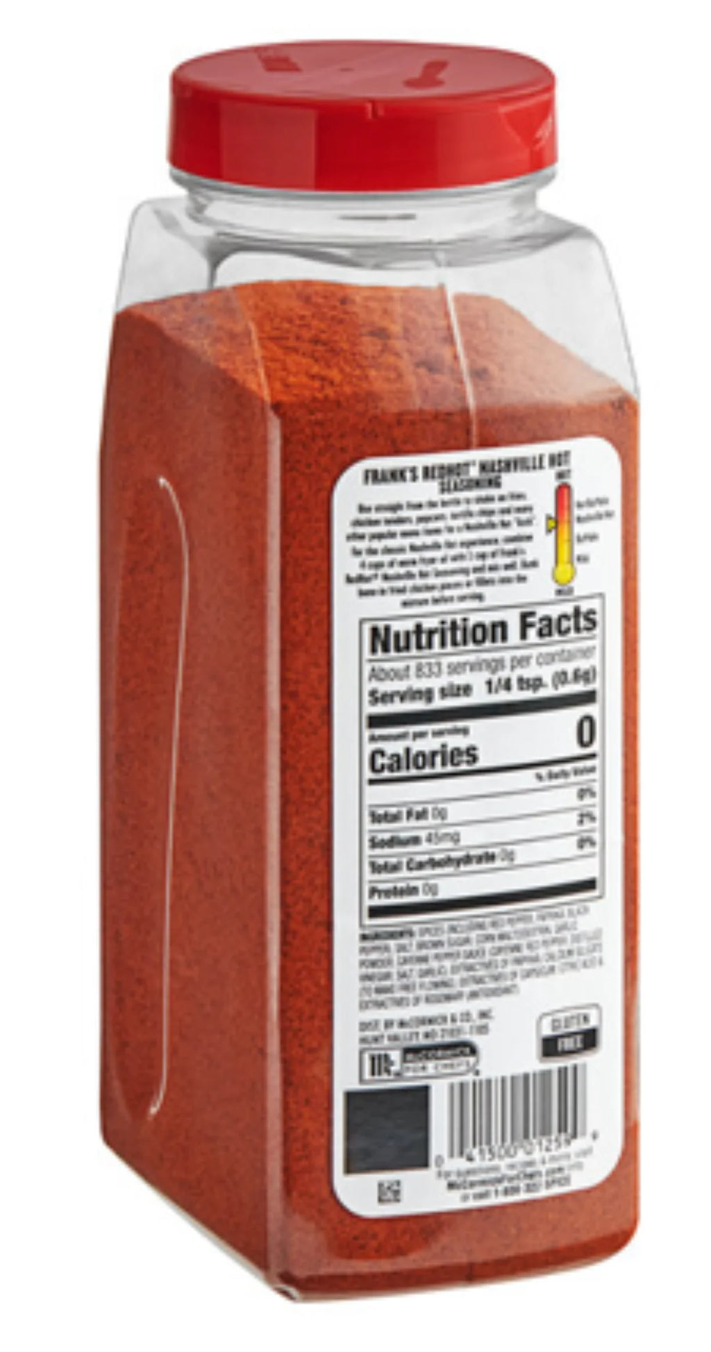 17.64 oz Nashville Hot Seasoning F6133