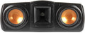 Black Center Channel Speaker with Dual 5.25” Woofers and 1” Tweeter F15704