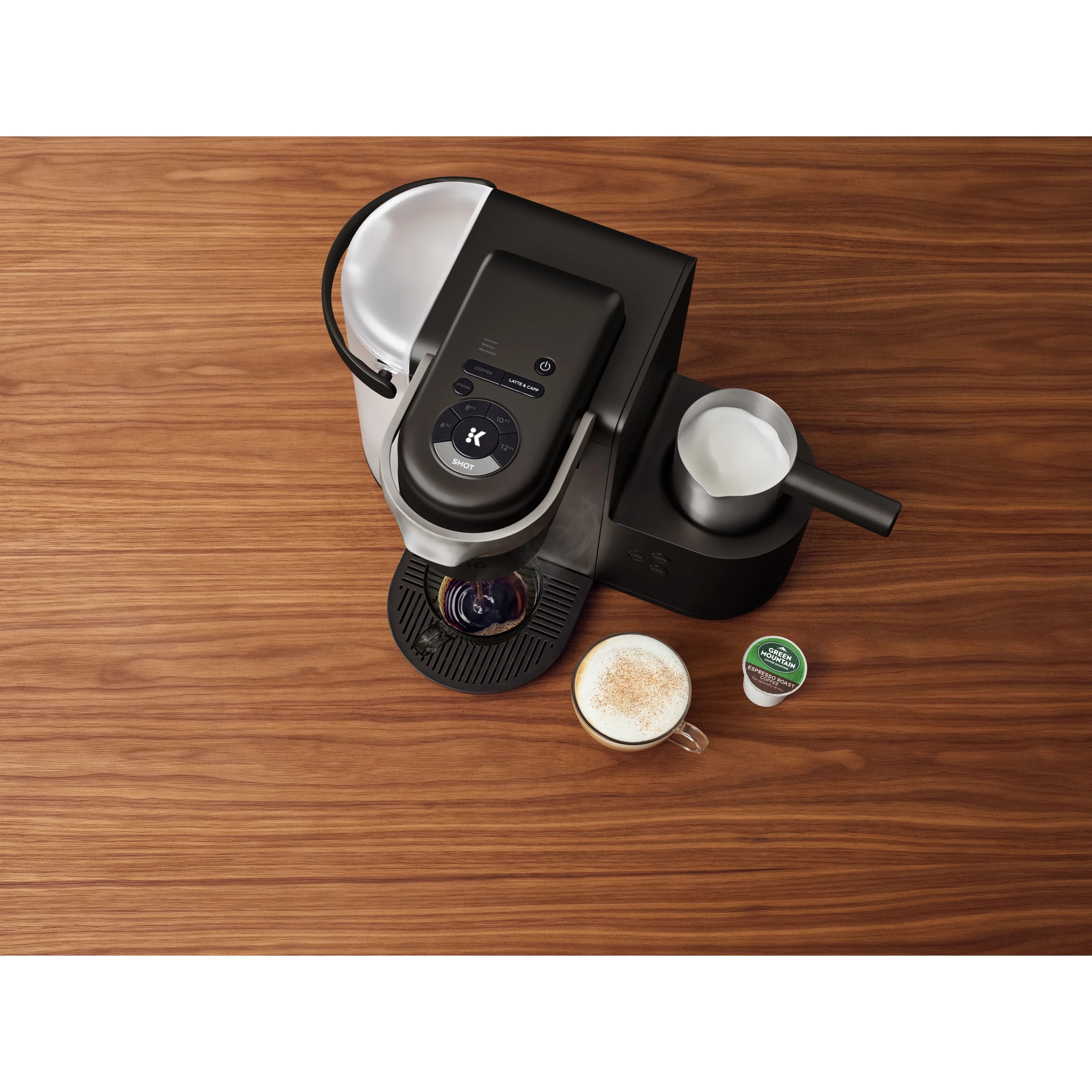 Single Serve K-Cup Coffee Maker, Dark Charcoal L762