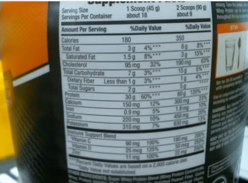 Chocolate Strawberry 100% Whey Protein Powder 1.78lbs A514597