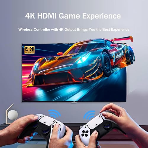 Wireless Retro Game Console with 20000+ Games and 4K HDMI Output Z56410