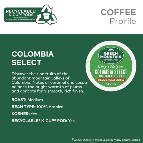 Half Caff Medium Roast Coffee Pods, 32 Count C540702