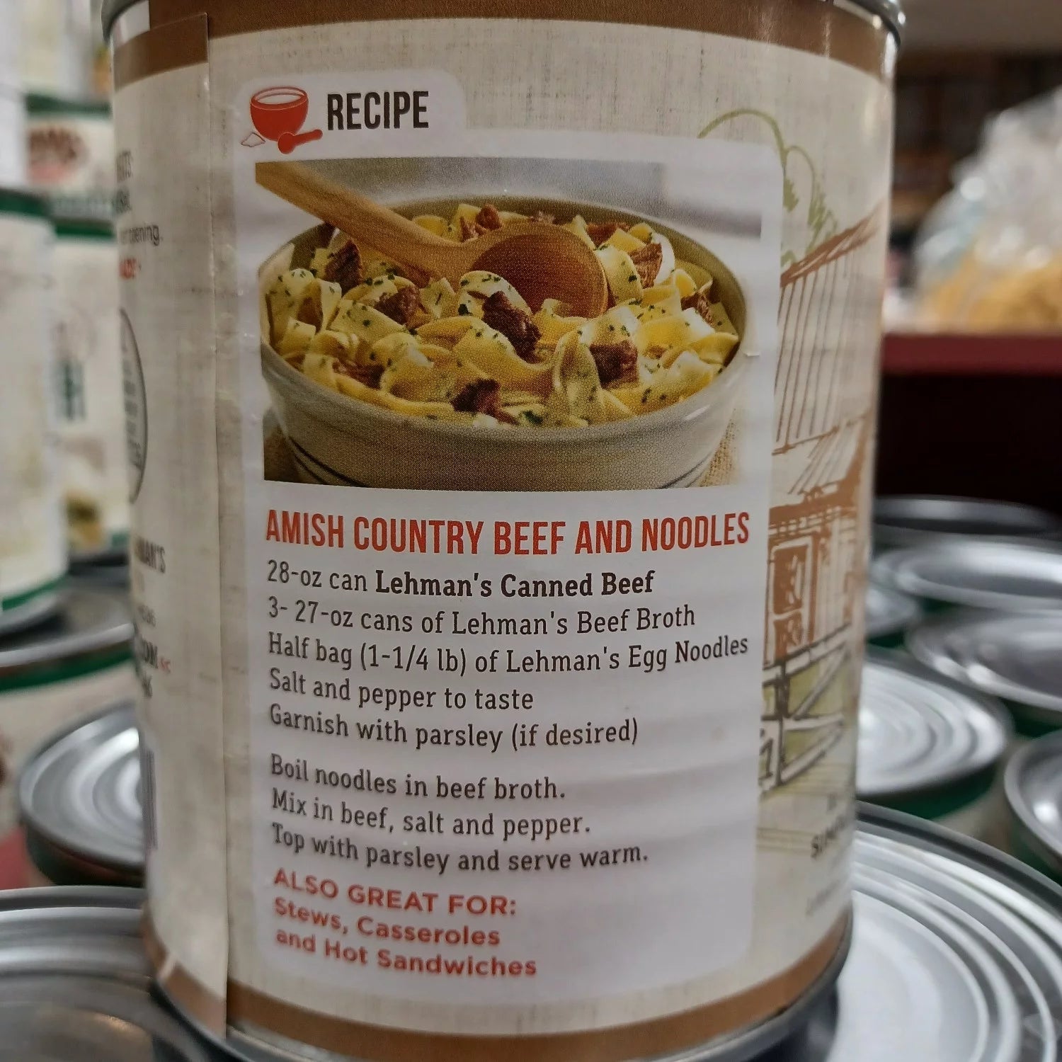 14.5 oz Pack of 3 Canned Beef Meat T99582