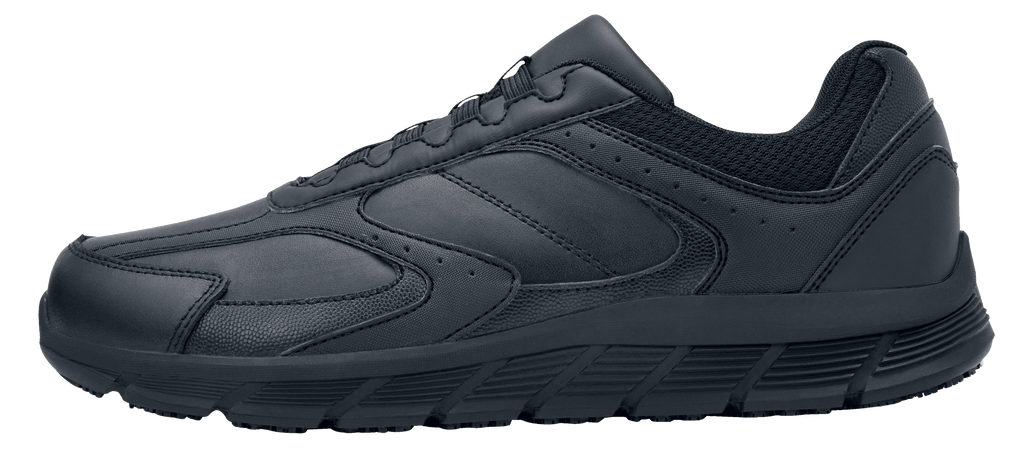 Black Slip Resistant Water Resistant Work Shoes Y218