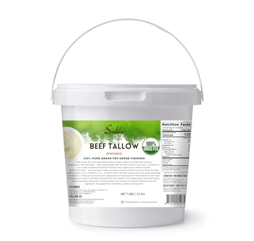 100% Pure Rendered NON GMO Beef Tallow 7LBS S110432