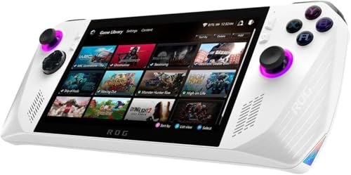 White 7" 120Hz Gaming Handheld with 16GB RAM, 1TB SSD V624879