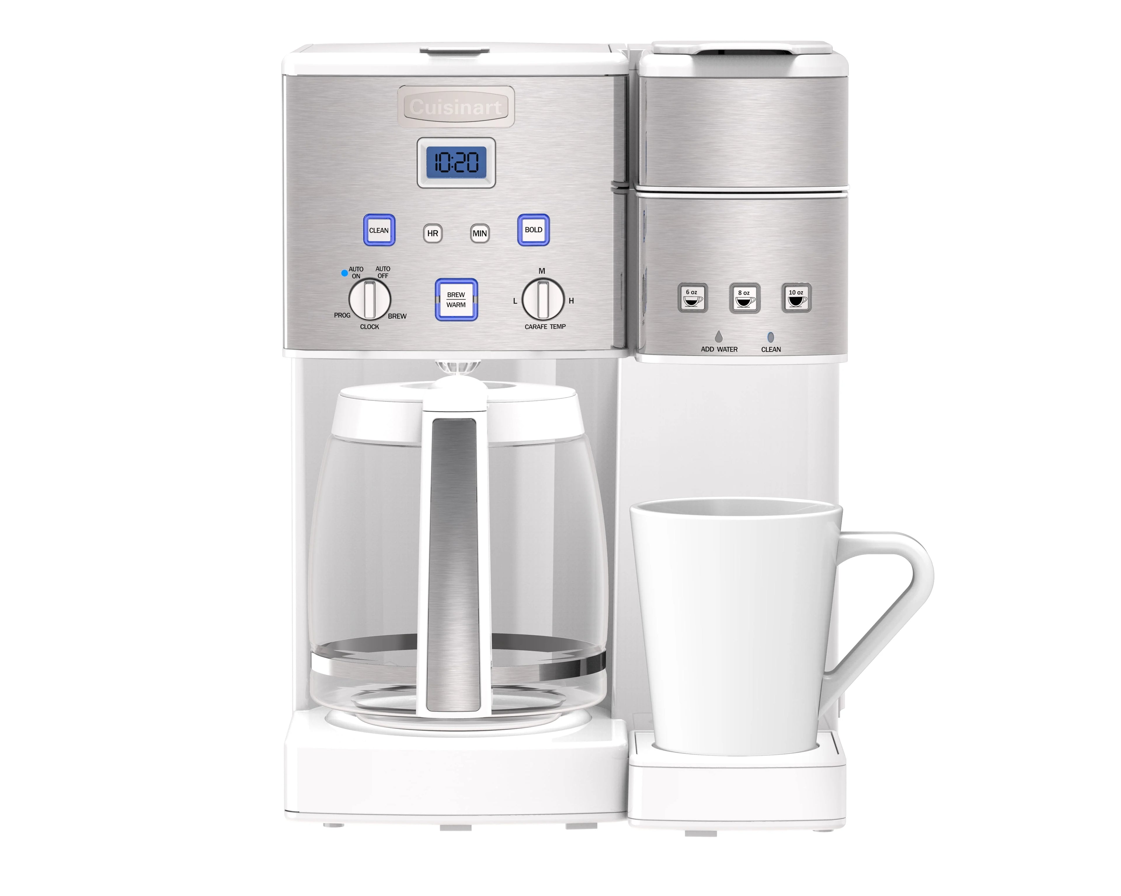12 Cup Coffeemaker and Single-Serve Brewer Y598919