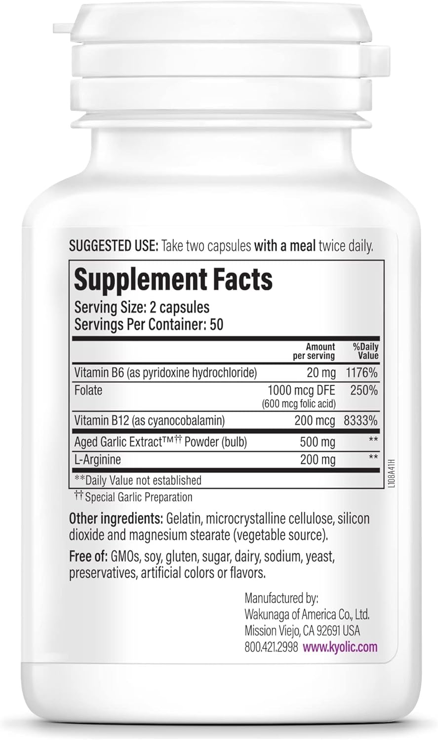 100 Capsules Aged Garlic Extract P64862