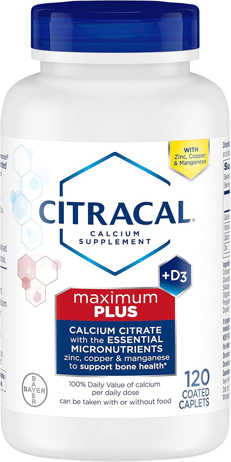 120 Count (Pack of 2) Calcium Citrate K8805