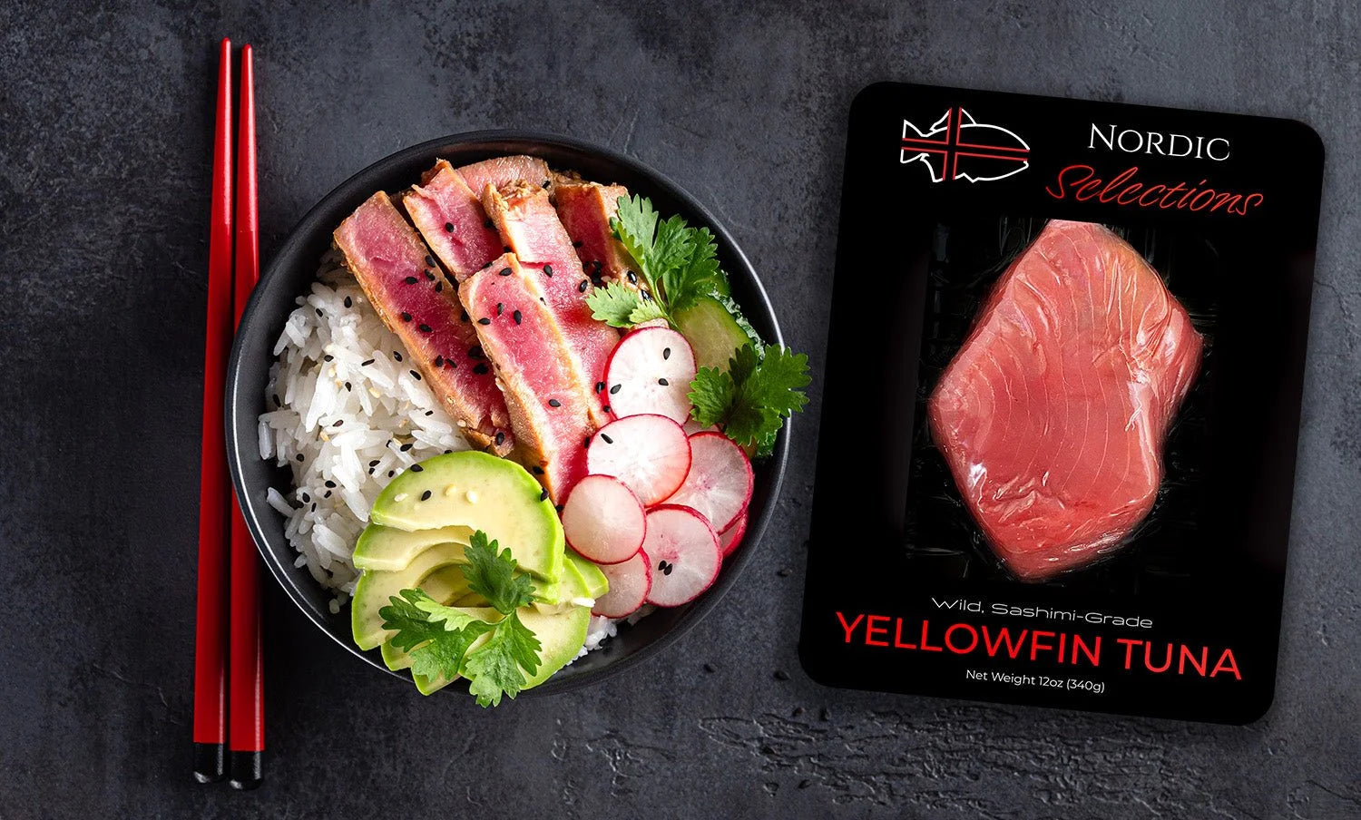 Yellowfin Tuna Steaks - Wild Caught (12oz portion) L173389
