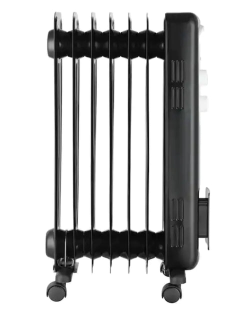 1,500-Watt Oil-Filled Radiant Electric Space Heater with Thermostat E62332