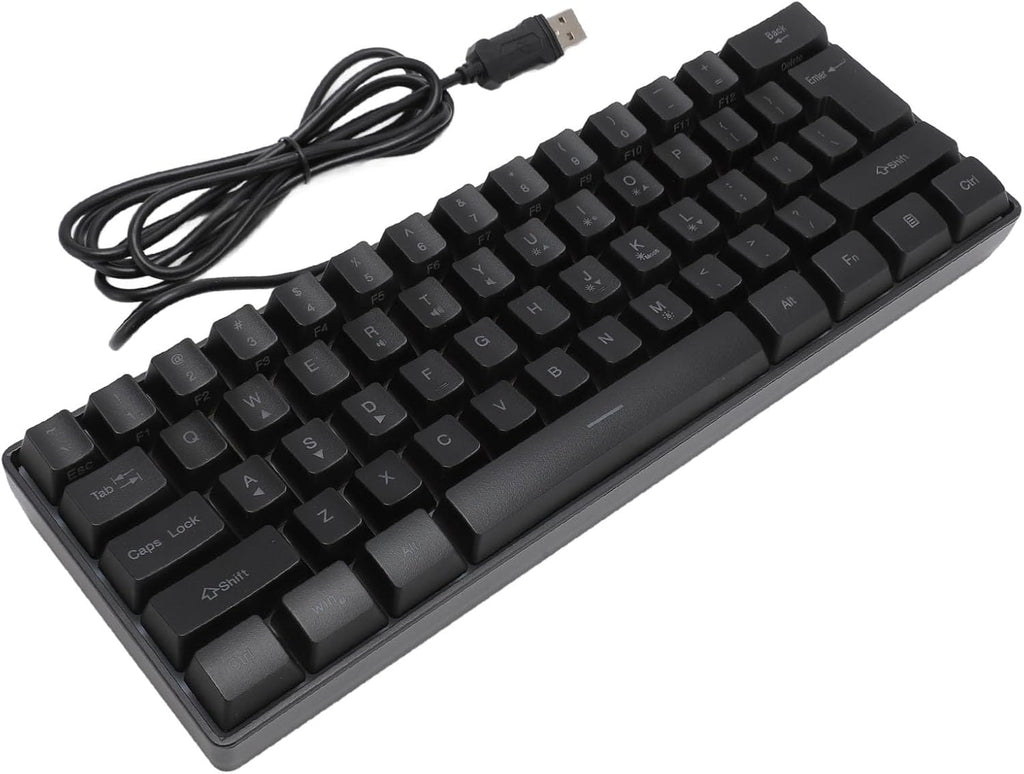 61 Keys USB Wired Mechanical Gaming Keyboard with RGB Backlight V8403
