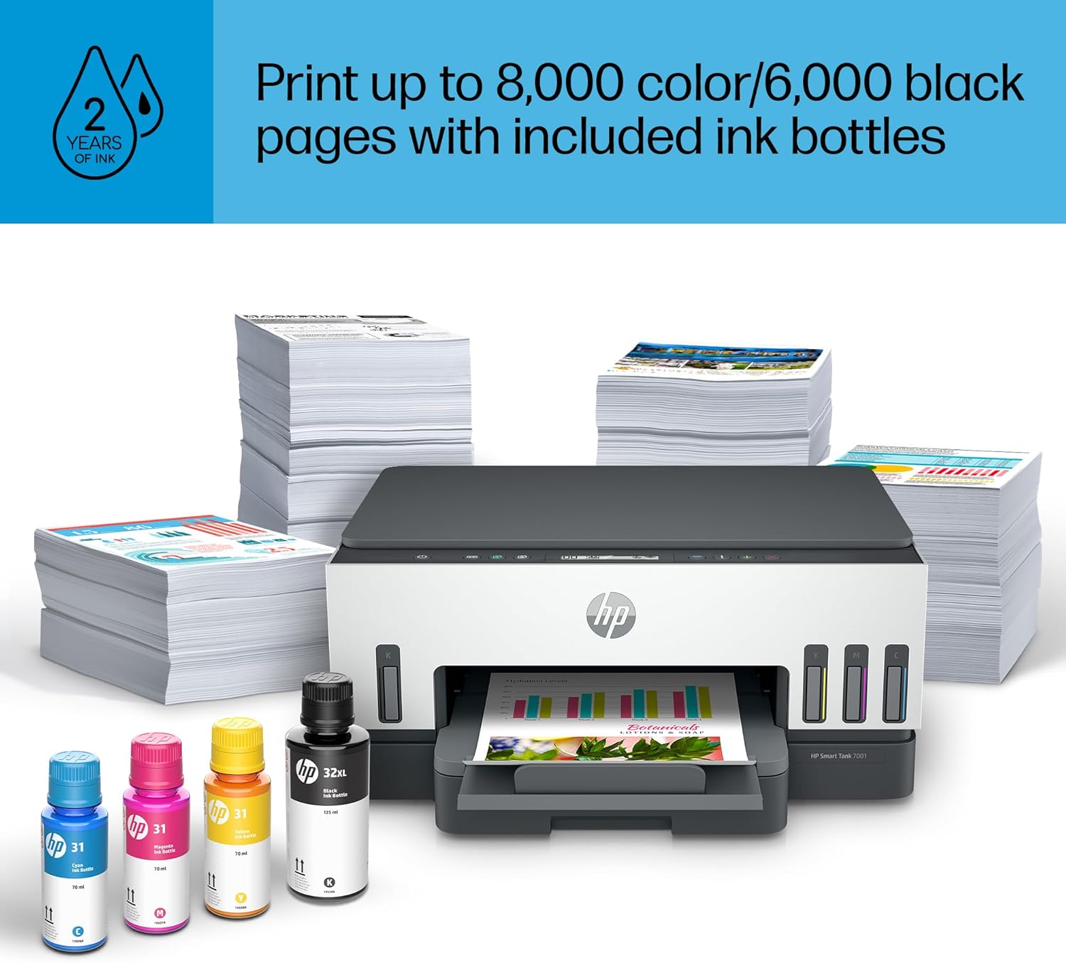 Wireless All-in-One Ink-Tank Printer Q44935