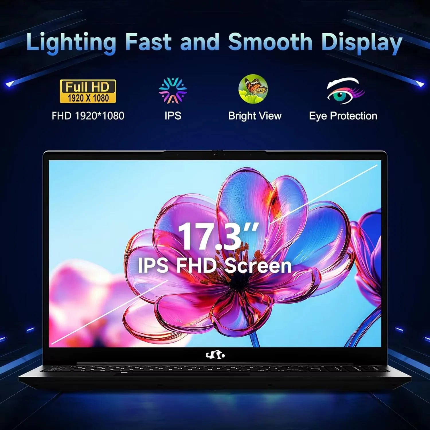 17.3" IPS FHD Gaming Laptop, AMD Ryzen 7 6800H 32GB DDR5 RAM 1TB SSD AMD Radeon 680M GPU B37165