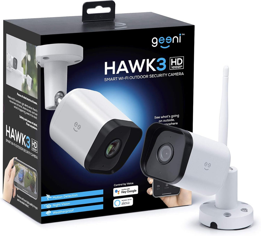 HD 1080p Outdoor Security Camera with Night Vision and Motion Detection Y39772
