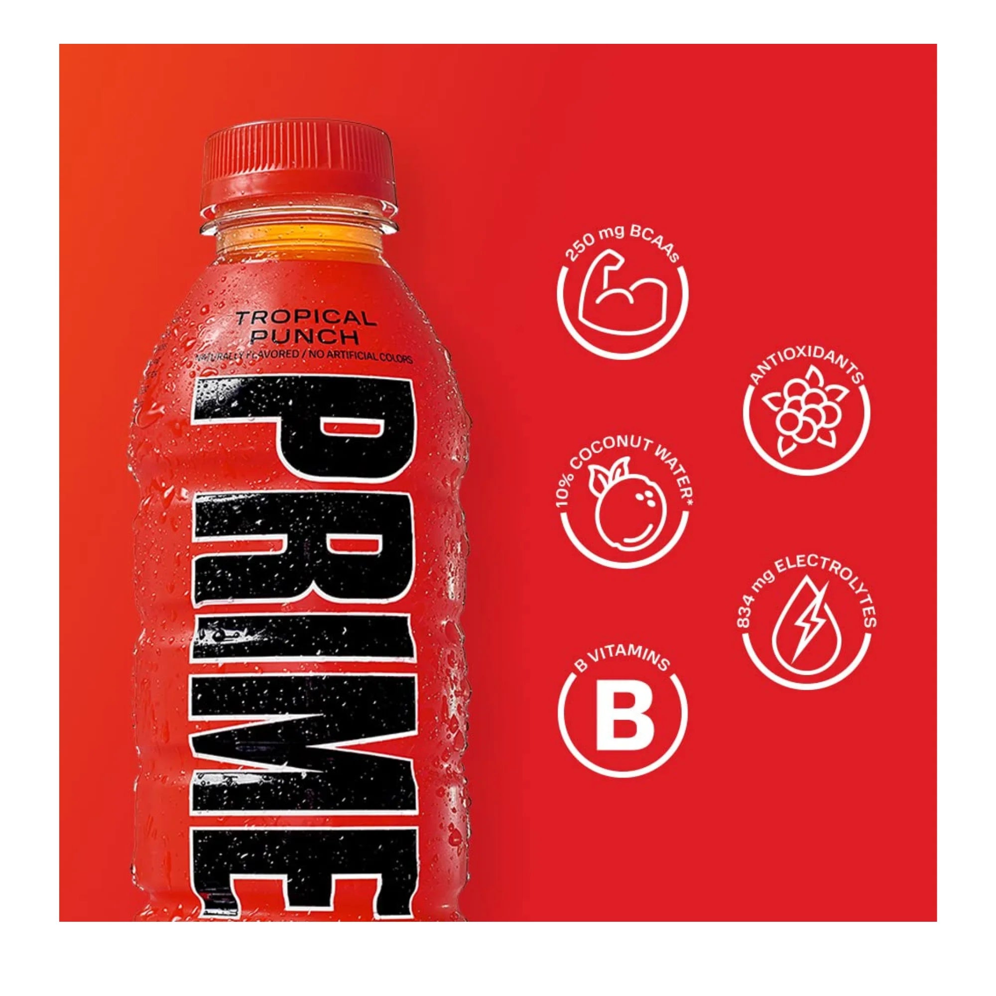 Tropical Punch 16.9 FL Sports Beverage (12 PACK) U5174