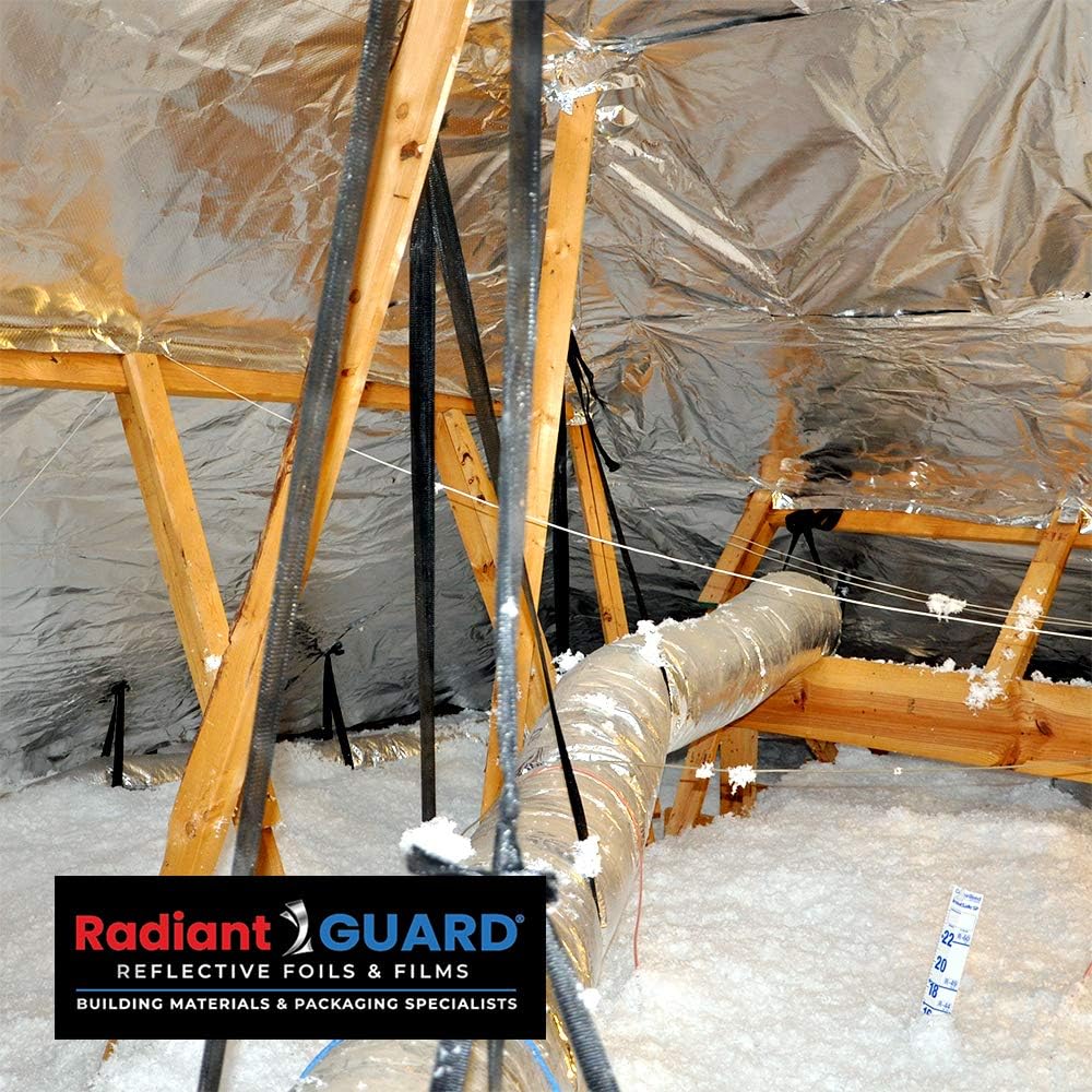 500 sq ft Radiant Barrier Perforated Foil Attic Foil E626218