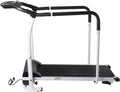 Foldable Walking Treadmill with LCD Display, 220 lbs Capacity R90035