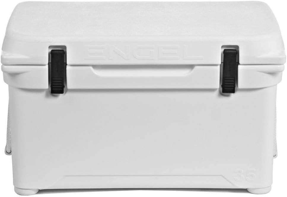 White 36 Can Rotationally Molded Cooler U56733