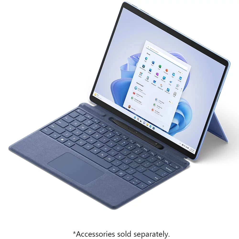 13" Touch Tablet Intel i7 16GB 256GB Sapphire Bundle with Black Keyboard N5774