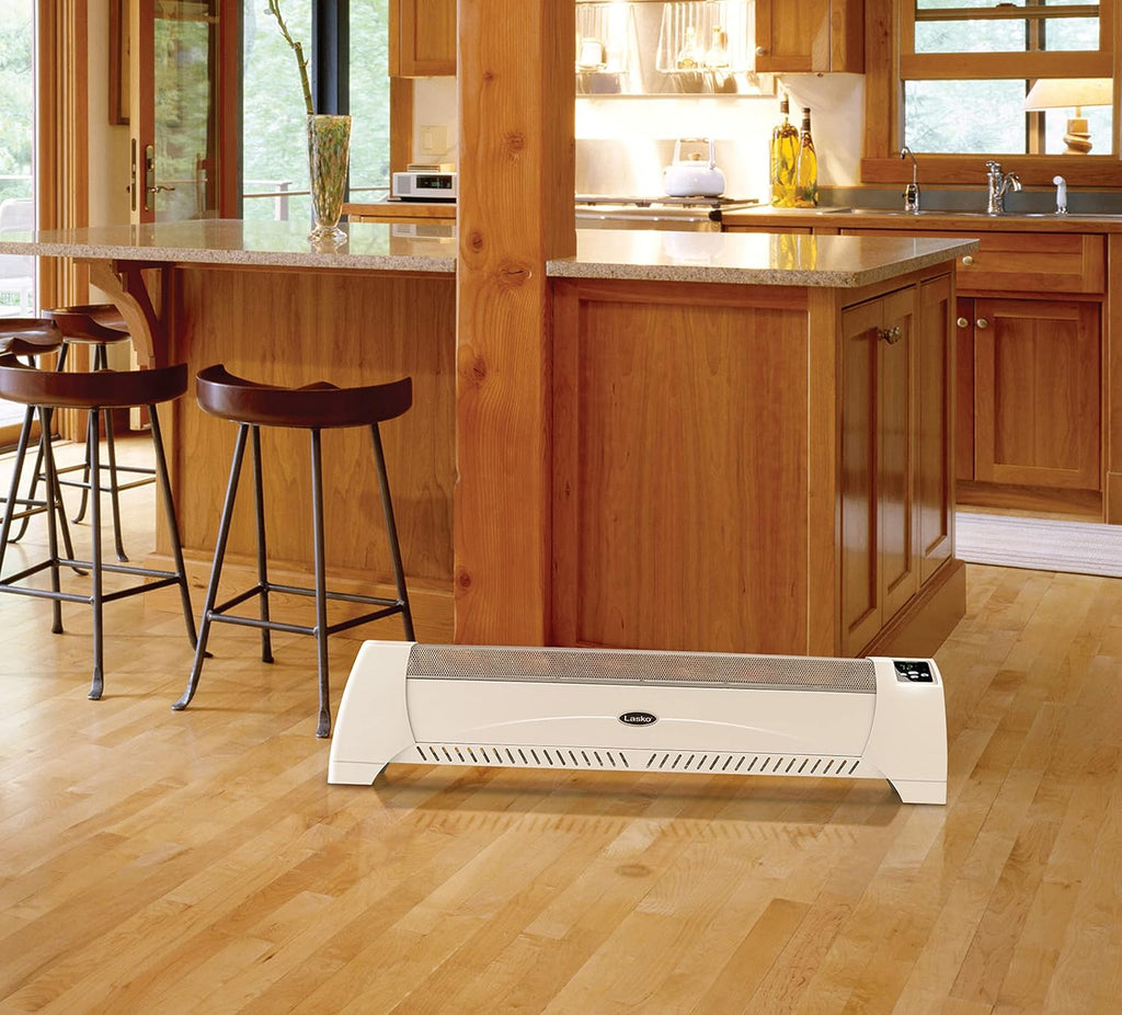White Low Profile Room Heater A9038