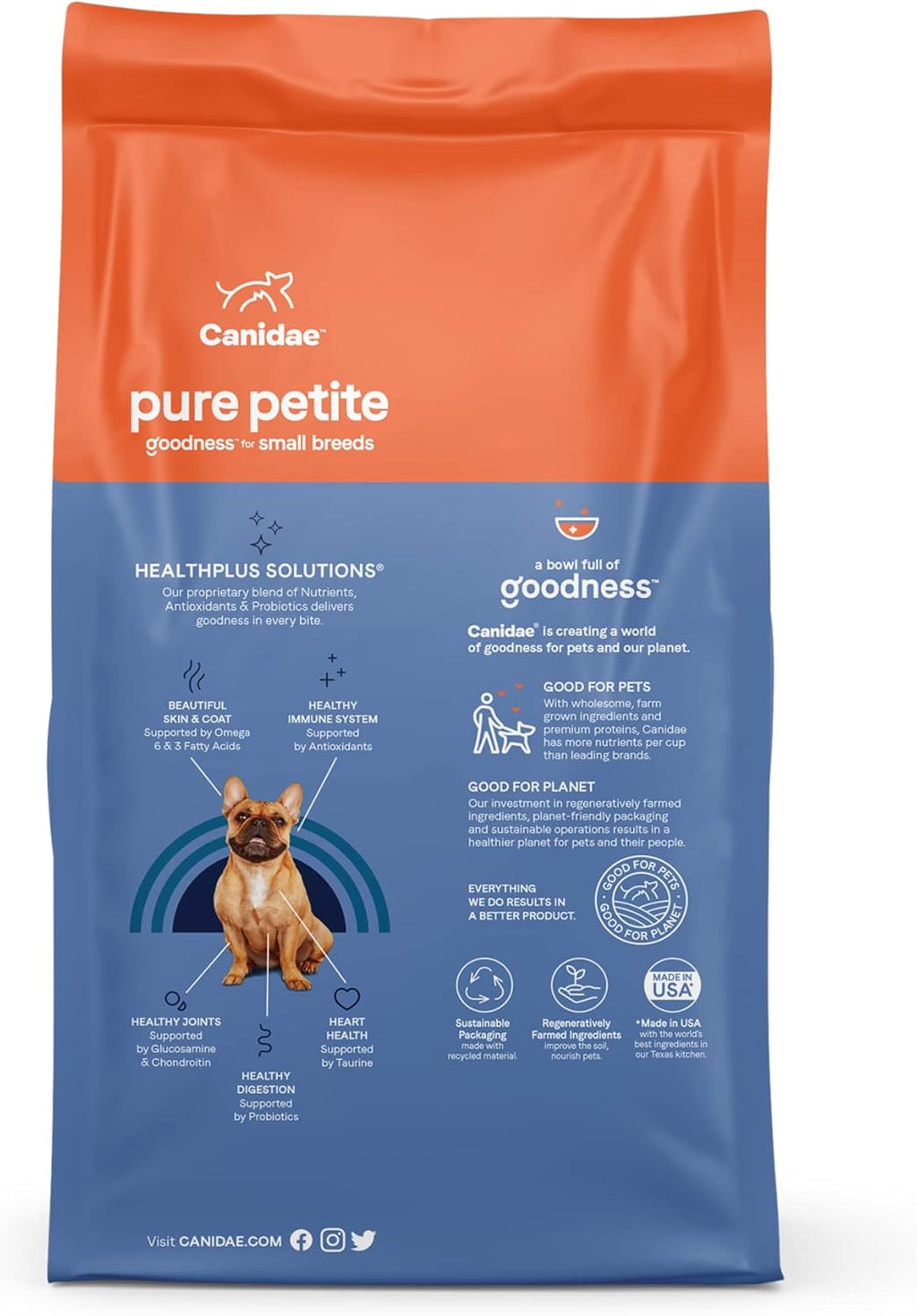 4 lbs. Dry Dog Food for Small Breeds N896