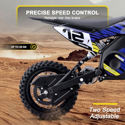 Blue Electric Dirt Bike S490