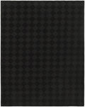Black 7 ft. 6 in. x 9 ft. 6 in. Large Area Rug V287