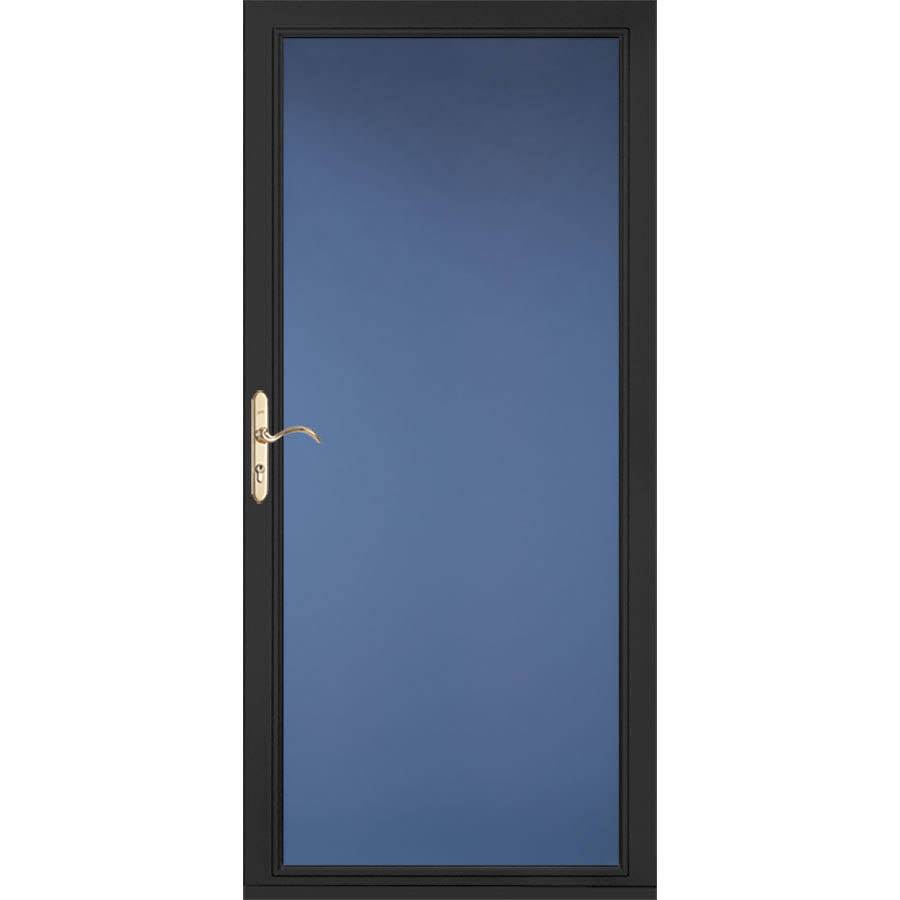 Black Full-view Aluminum Storm Door F222513