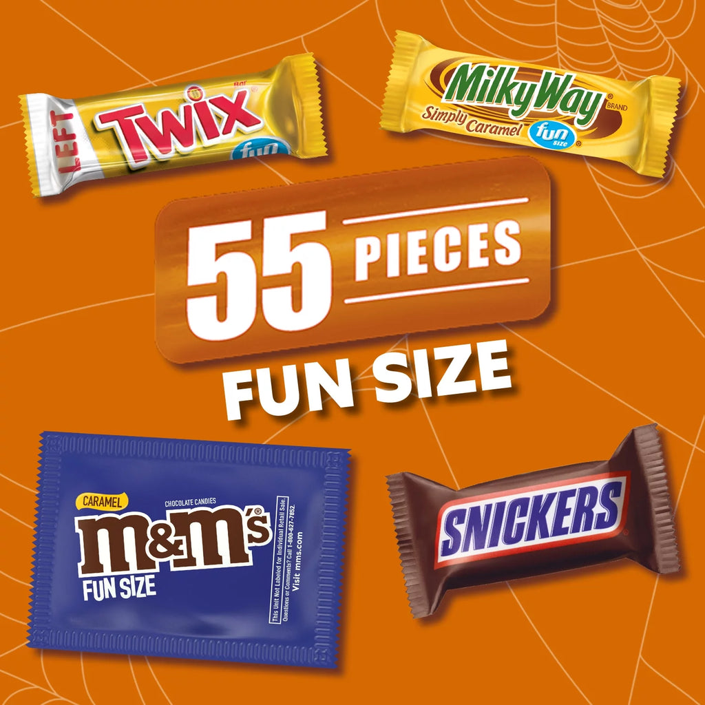 55 Ct Halloween Candy Variety Pack P569031