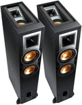 Black Floorstanding Speakers, Pair G51507