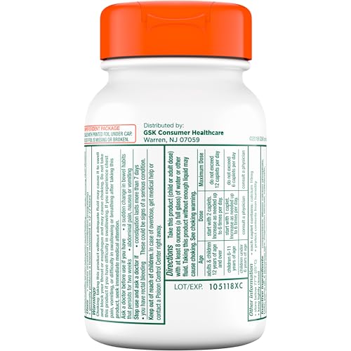 180 Count Methylcellulose Caplets J94513