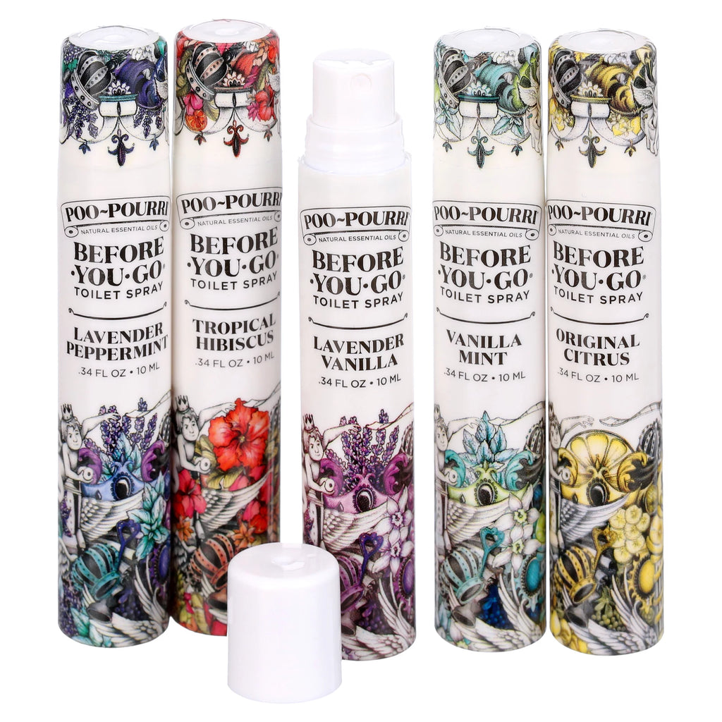 5pk 10ML Non Aerosol Toilet Spray W39420