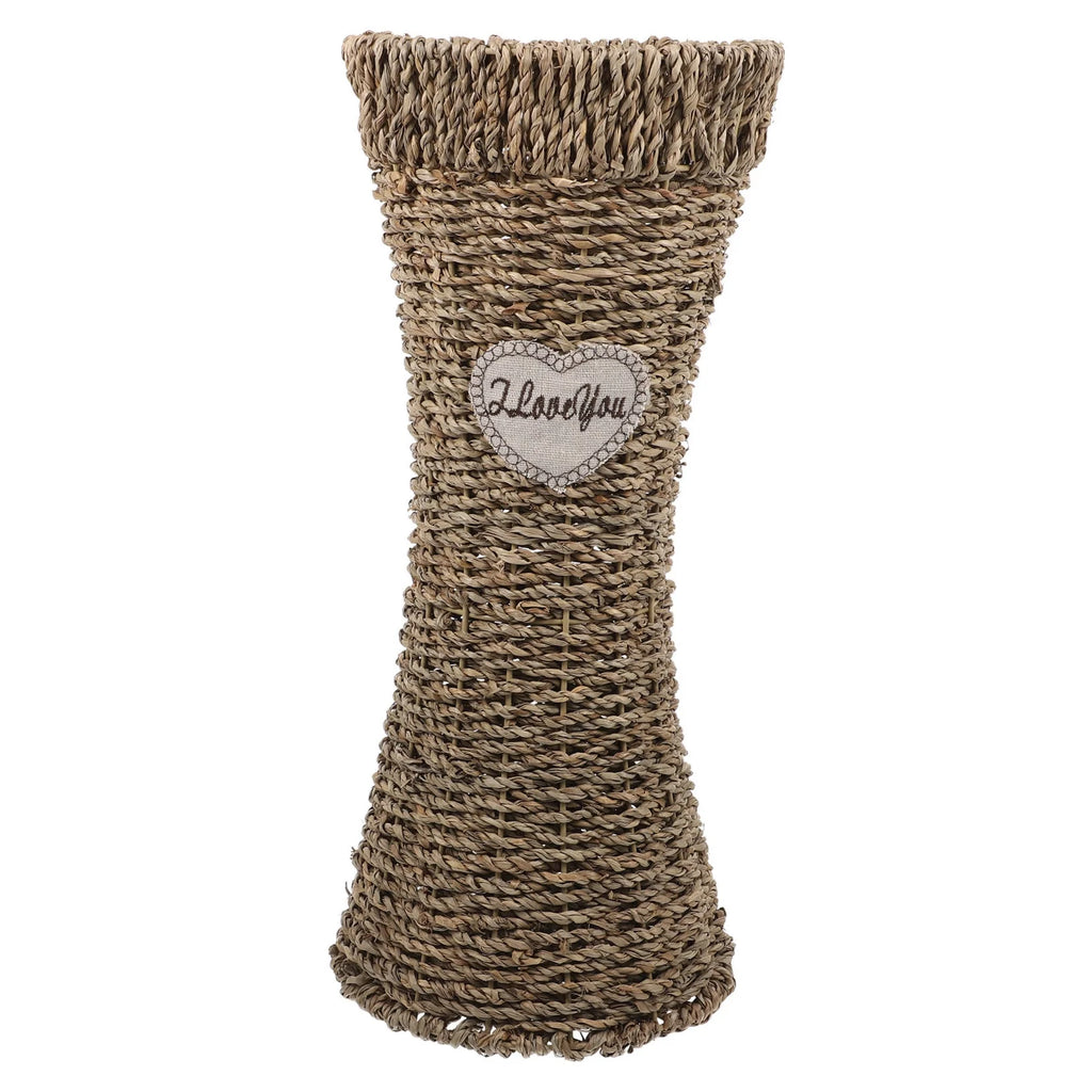 Tall Rattan Floor Vase U547085