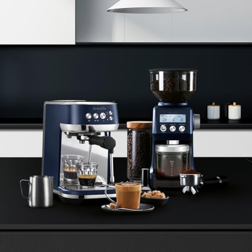 Brushed Stainless Steel Espresso Machine J328