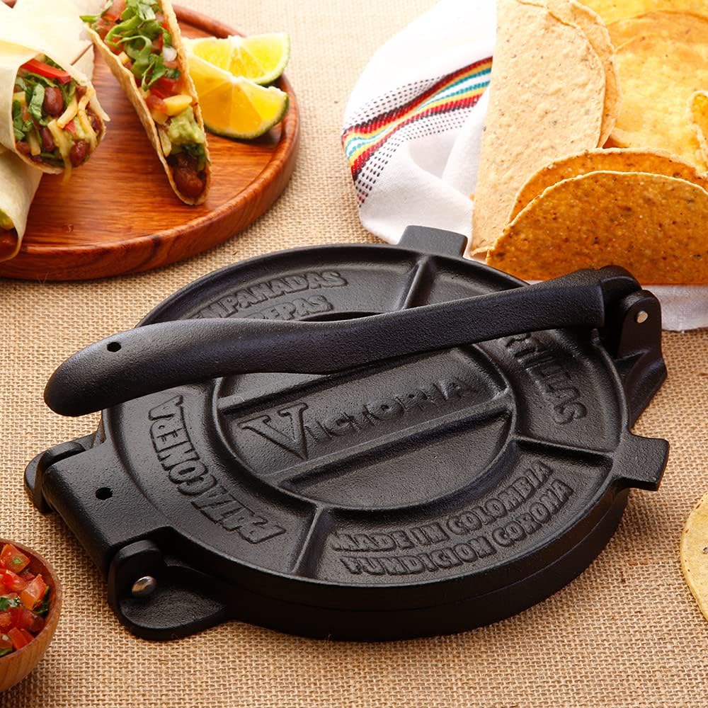 6.5 Inch Cast Iron Tortilla Press K7572