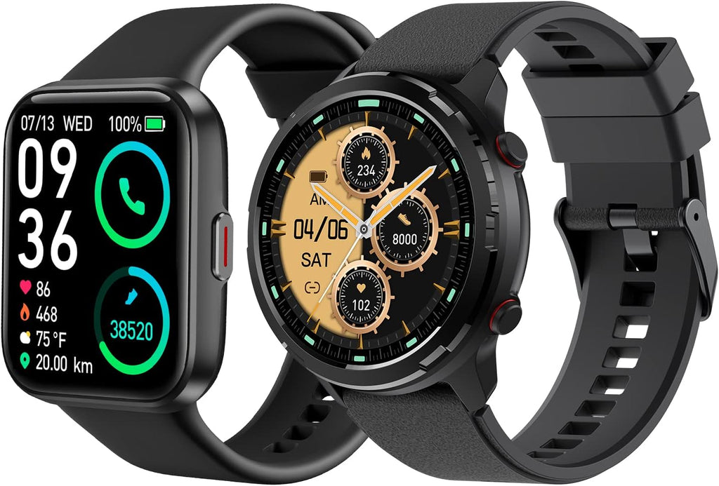 Smart Watch with GPS, Fitness Tracker, Heart Rate, SpO2, Sleep Monitor, IP68 Waterproof U7462