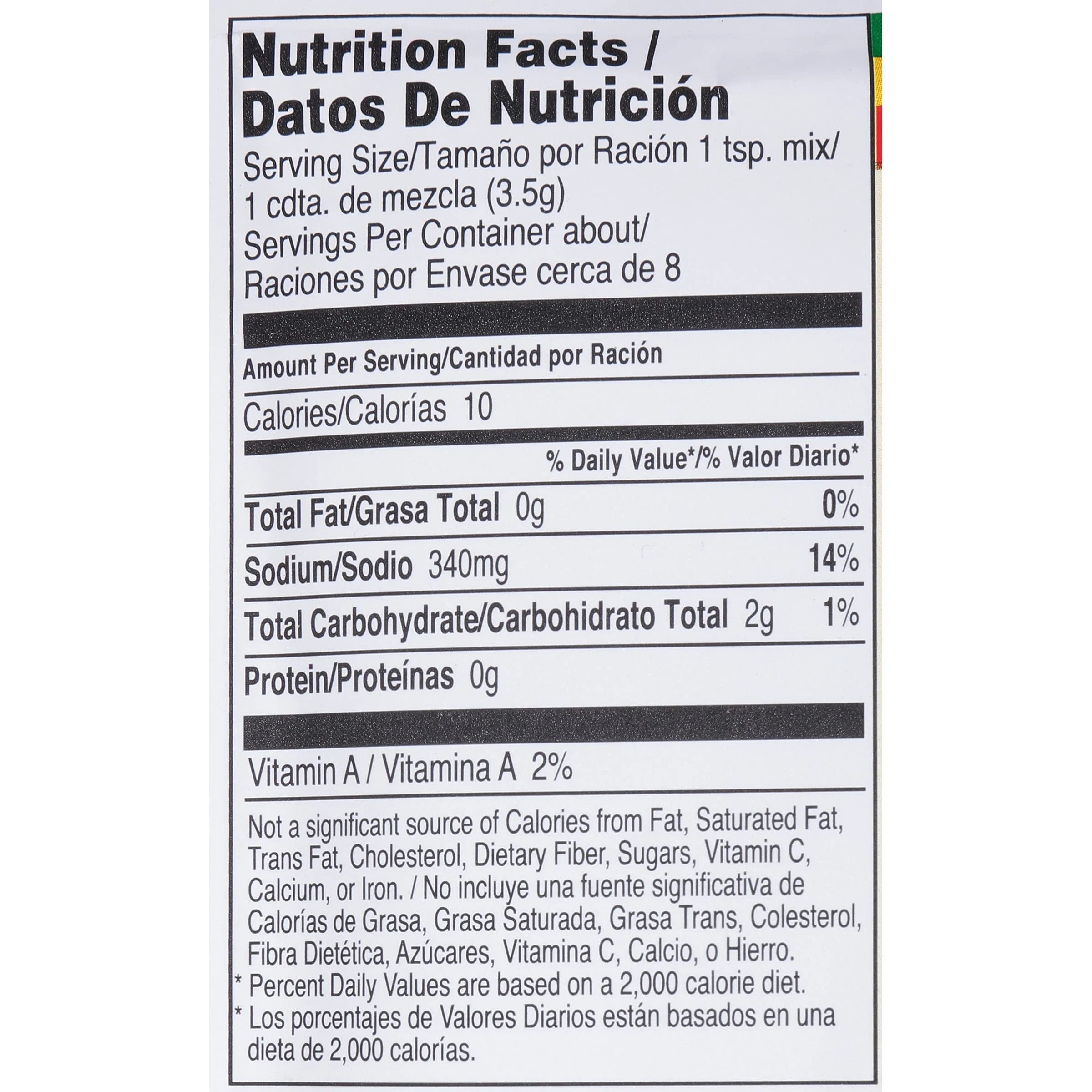 Chicken Fajitas Spices & Seasonings Mix, 1 Oz (Pack Of 12) G513