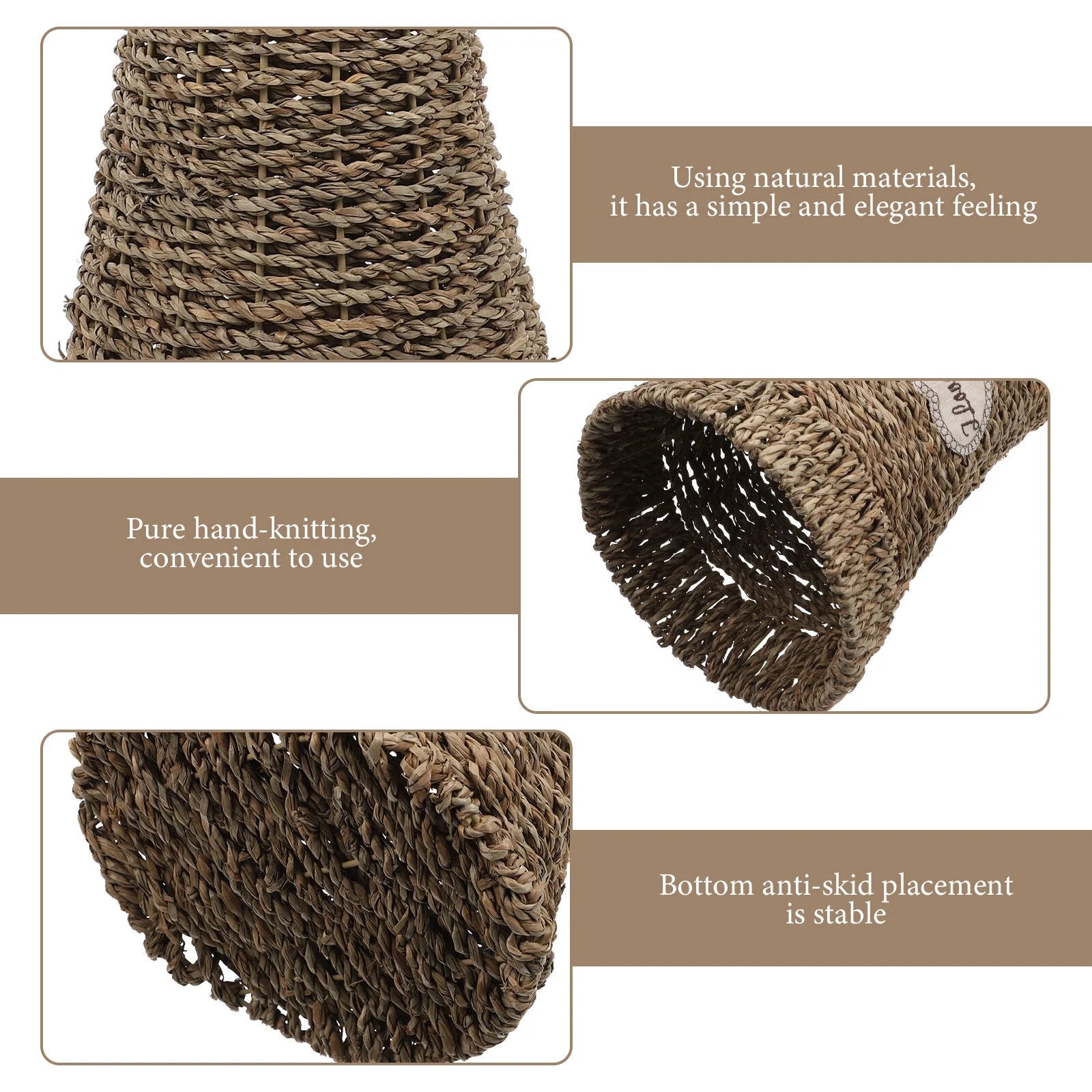 Tall Rattan Floor Vase U547085