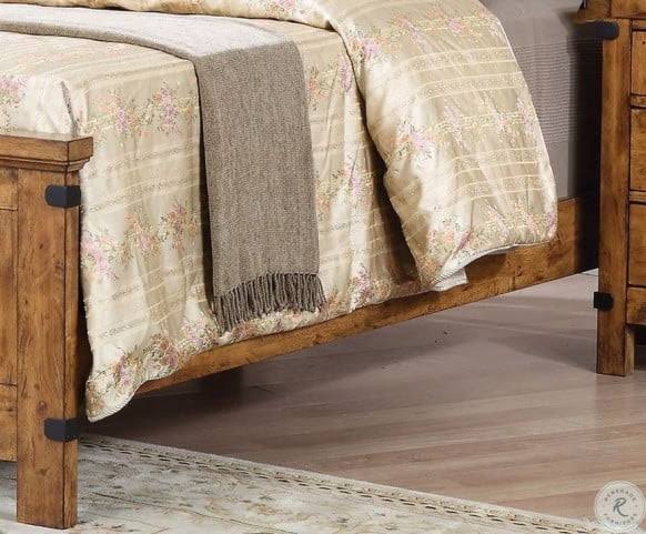 Rustic Honey Full Panel Bed W564