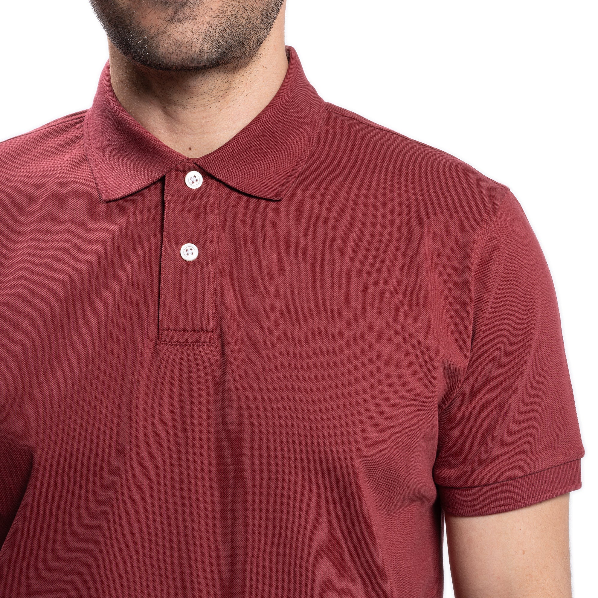 James Polo Shirt - Burgundy
