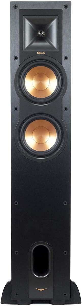 Black Floorstanding Speakers, Pair G51507