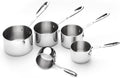 5 Piece Stainless Steel Measuring Cup Set Q6510