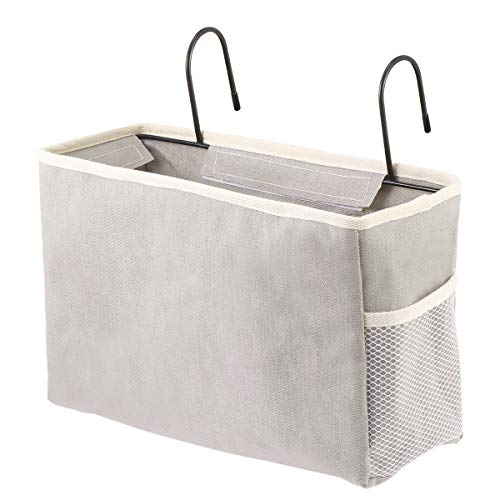 Black Hanging Bedside Organizer L256