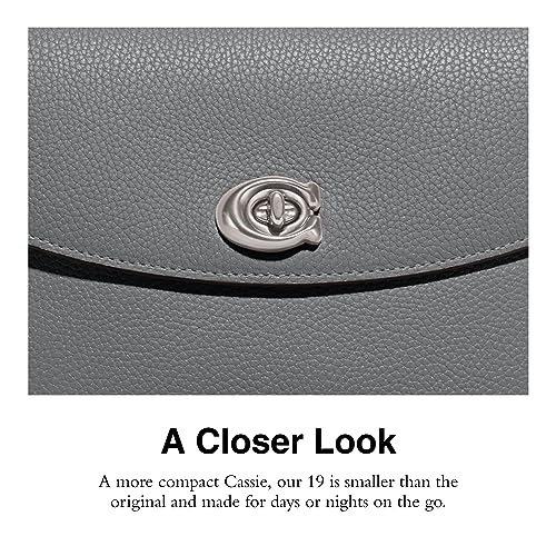 Polished Pebbled Leather Cassie Crossbody 19 N499