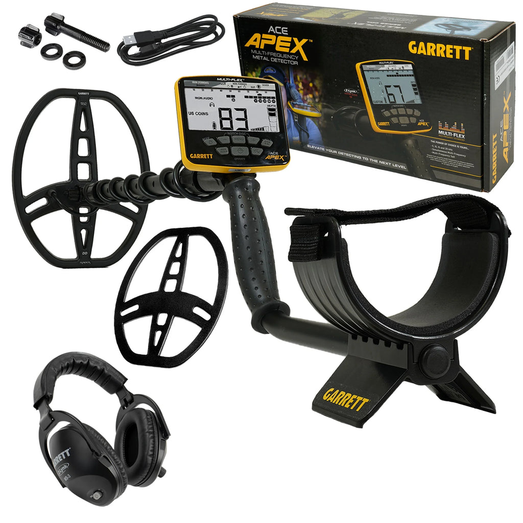 Metal Detector with 8.5 x 11 Multi-Flex Coil and Z-Lynk D9041
