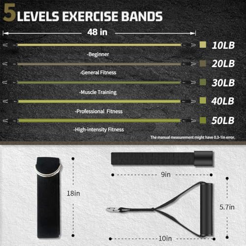 Resistance Bands with Handles K8053